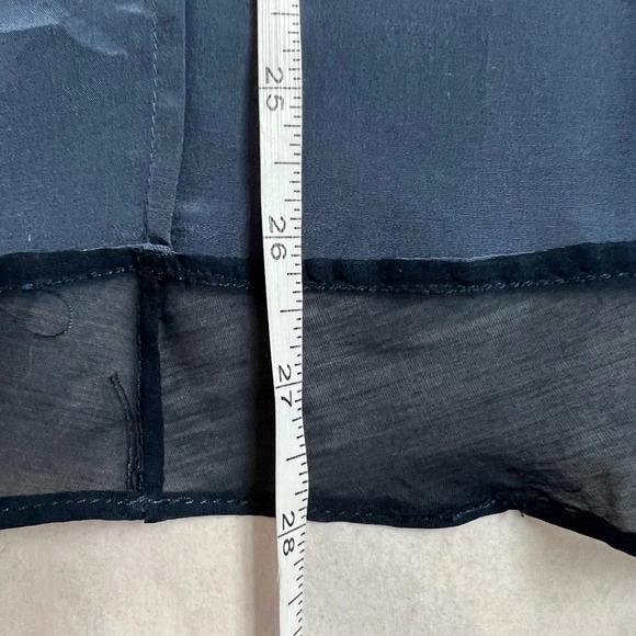 NWOT rag & bone Wrap Dress 100% Silk Knee Length Blue Sleeveless Slip Dress Sz 0 - Picture 8 of 8